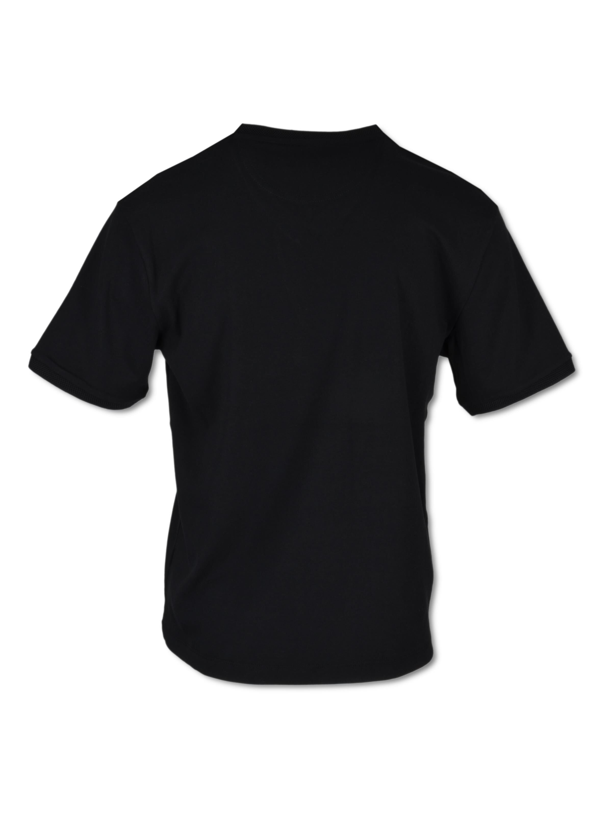 Hochwertiges Uni T-Shirt mit V-Ausschnitt